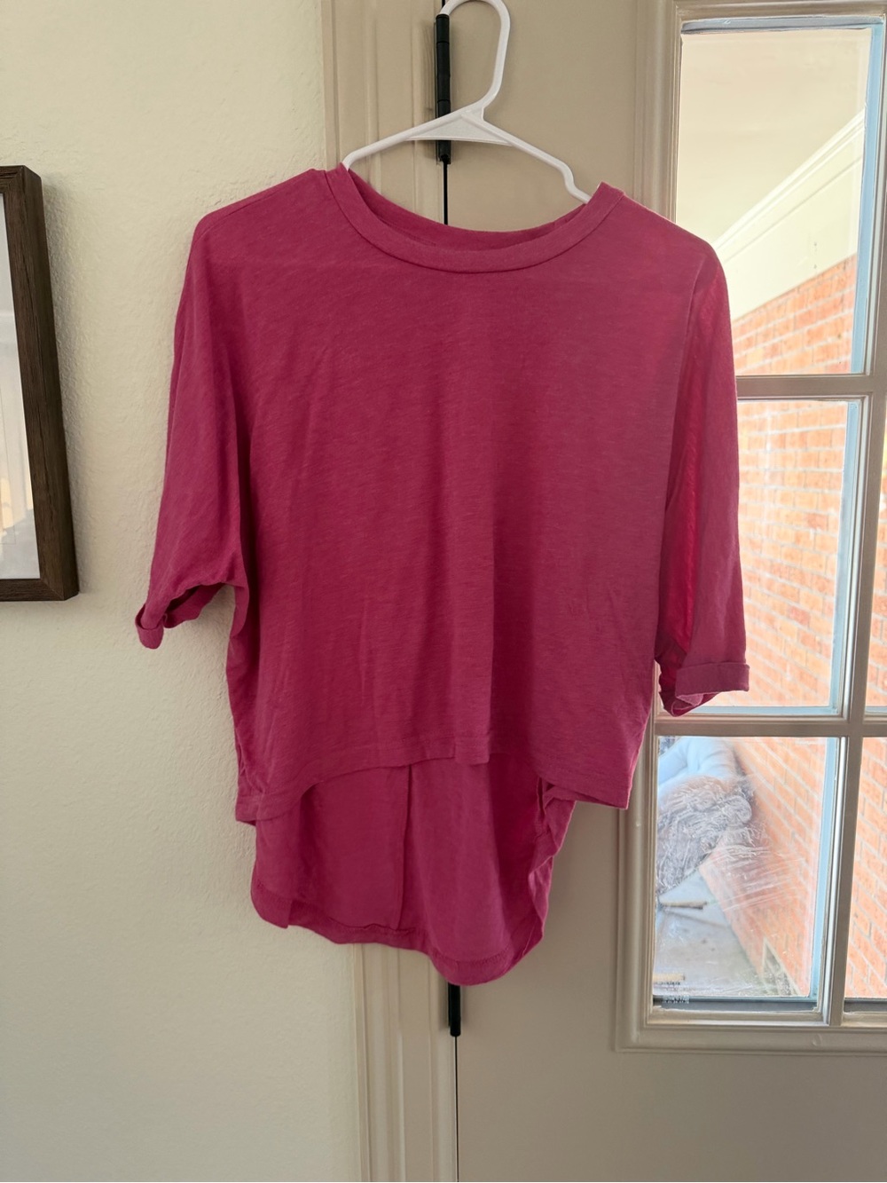 Everyday Boxy Layered Tee - Pink